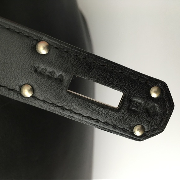 💯 Hermès Kelly Relax 50 Travel Bag 2012 Black - Picture 15 of 16